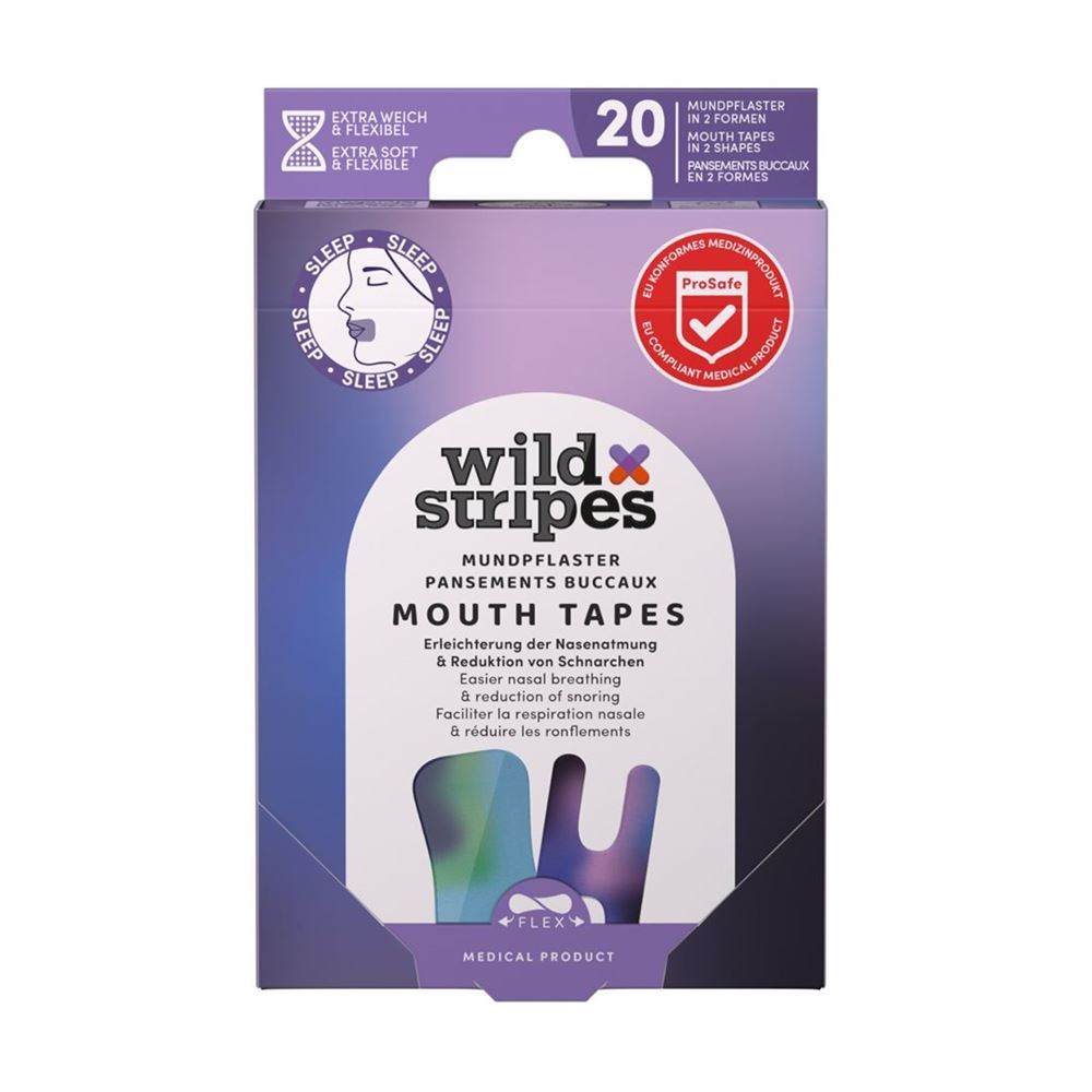 WILD STRIPES Mund Tapes