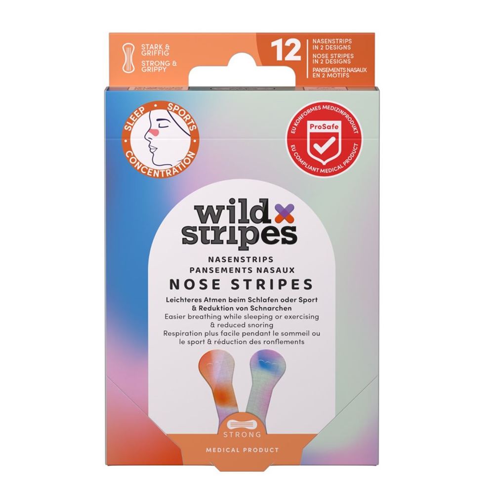 WILD STRIPES Nasen Strips