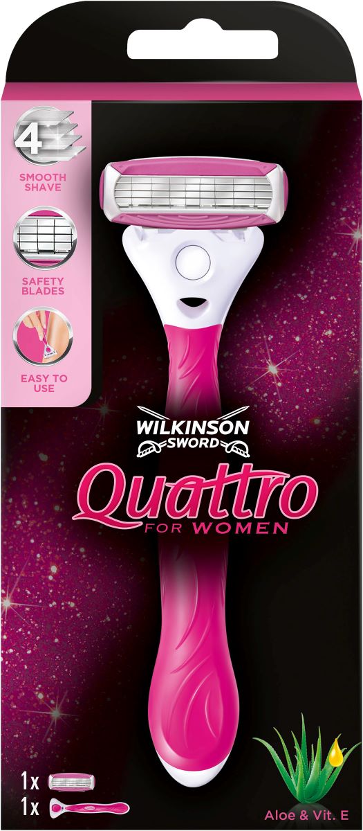 Wilkinson Quattro for women rasoir, image principale Wilkinson Quattro for women rasoir, image principale