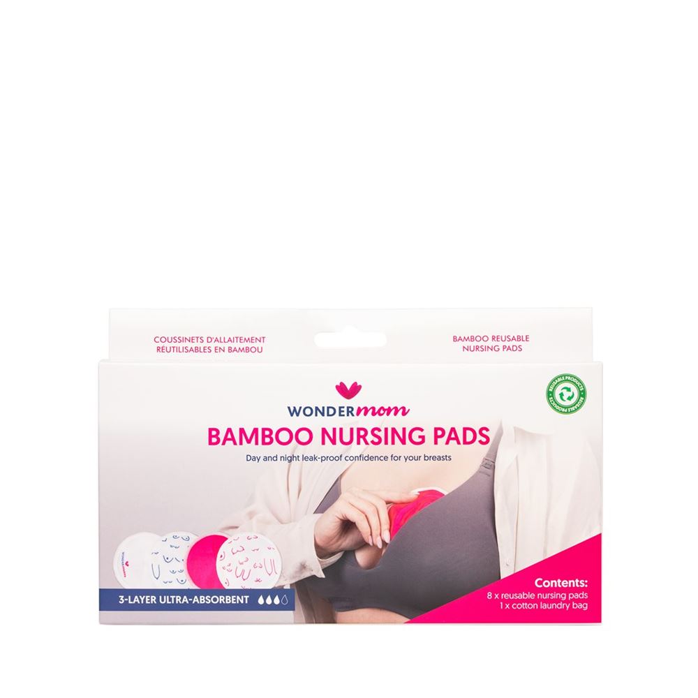WONDERMOM coussinets d'allaitement lavables