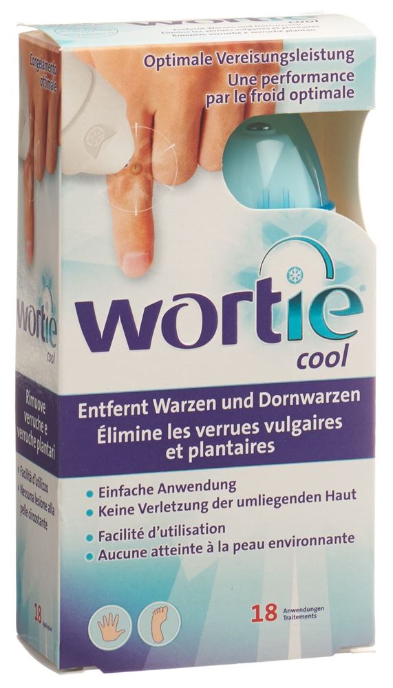WORTIE COOL Traitement contre les verrues vulgaires et plantaires
