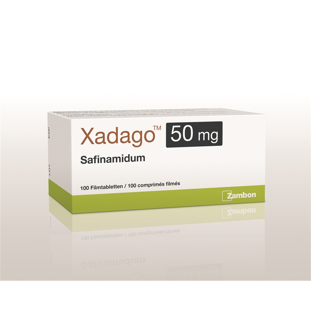 XADAGO cpr pell 50 mg blist 100 pce, image principale