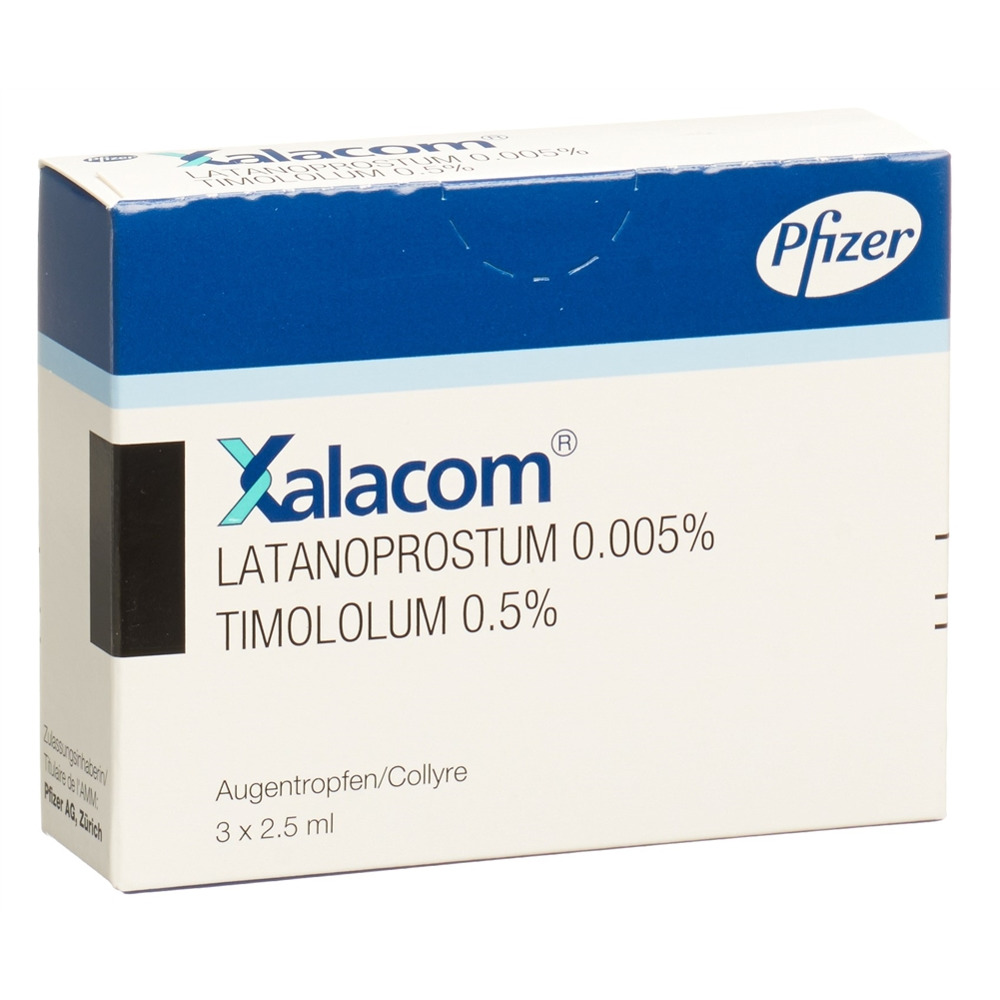 XALACOM Gtt Opht Fl 2.5 ml, Hauptbild