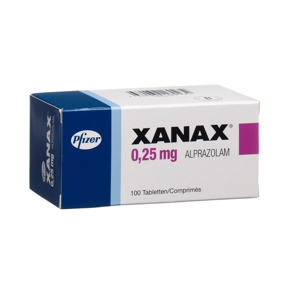 XANAX cpr 0.25 mg blist 100 pce, image principale