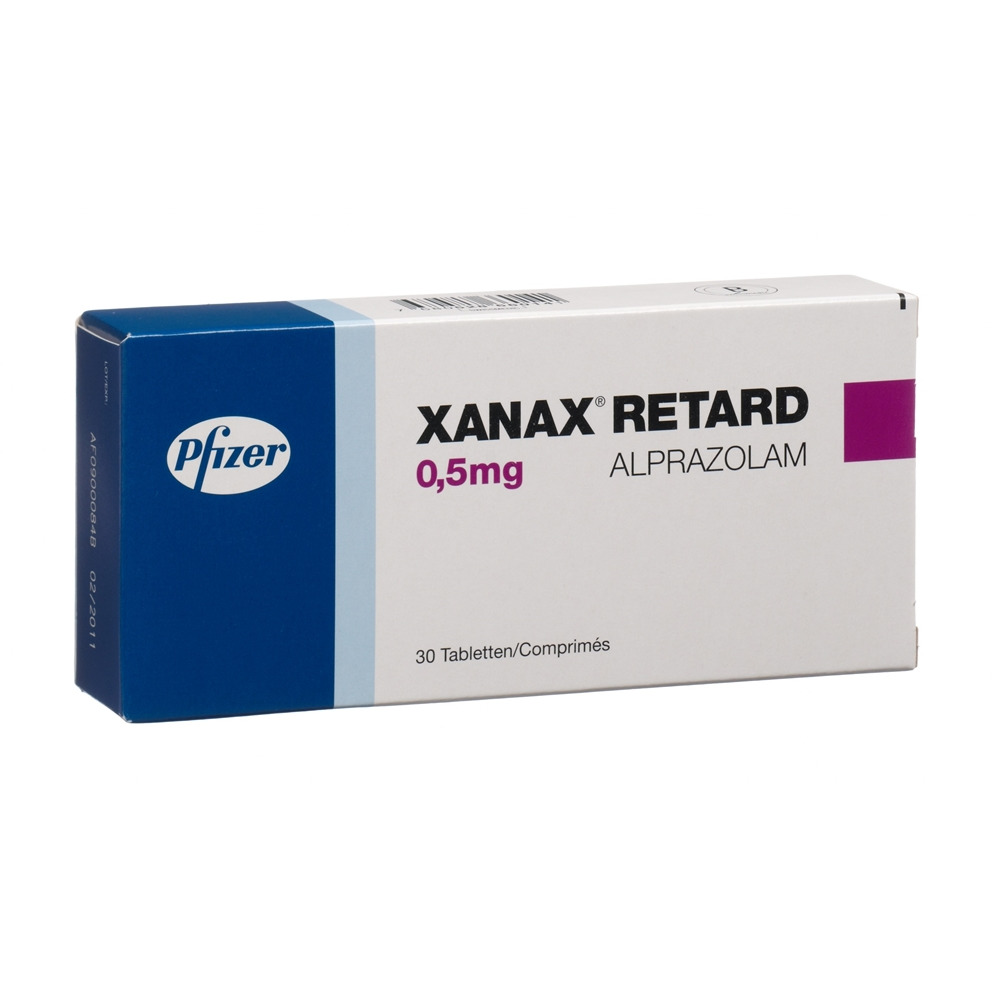 XANAX retard 0.5 mg, image principale