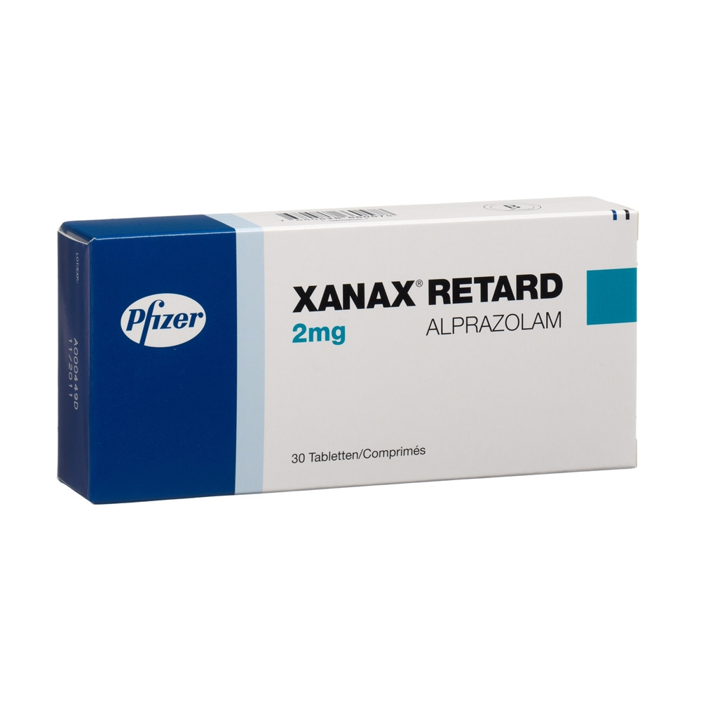 XANAX retard 2 mg, image principale