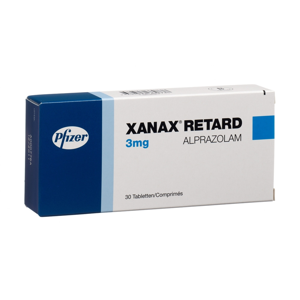 XANAX retard 3 mg, image principale