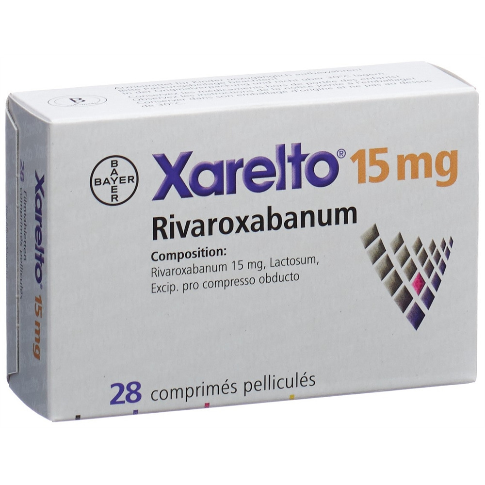 XARELTO Filmtabl 15 mg Blist 28 Stk, Bild 2 von 2