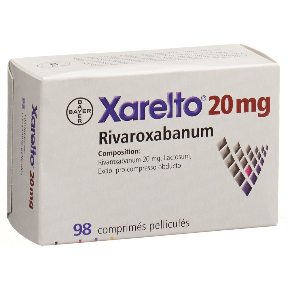 XARELTO Filmtabl 20 mg Blist 98 Stk, Bild 2 von 2