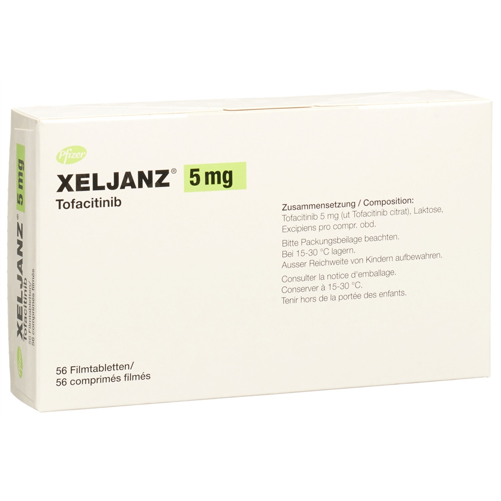 XELJANZ Filmtabl 5 mg Blist 56 Stk, Bild 2 von 2