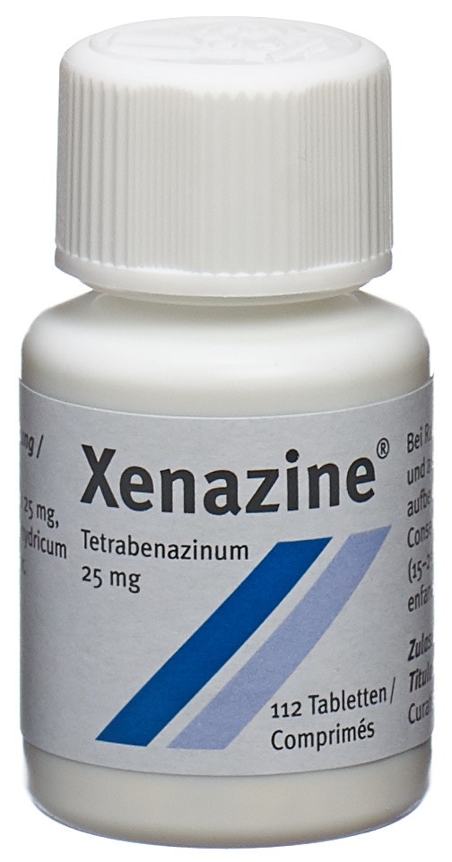 XENAZINE cpr 25 mg bte 112 pce, image 2 sur 3