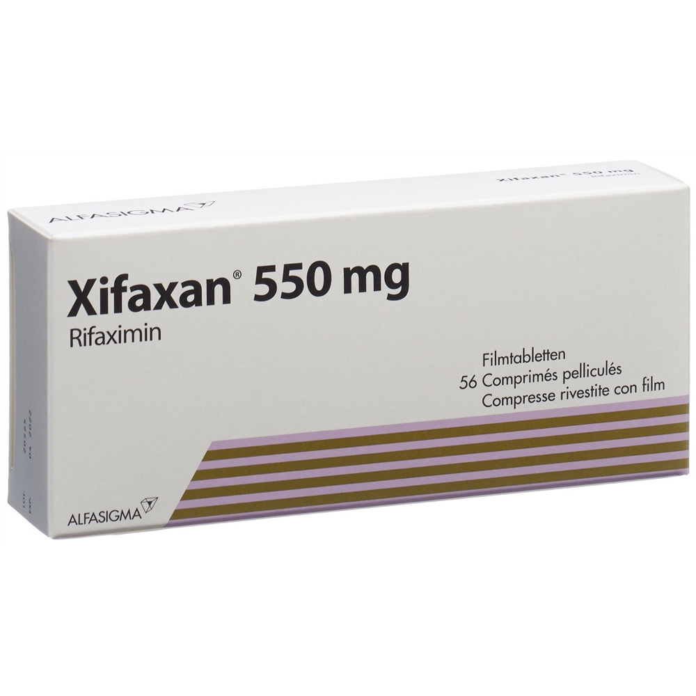 XIFAXAN cpr pell 550 mg blist 56 pce, image principale