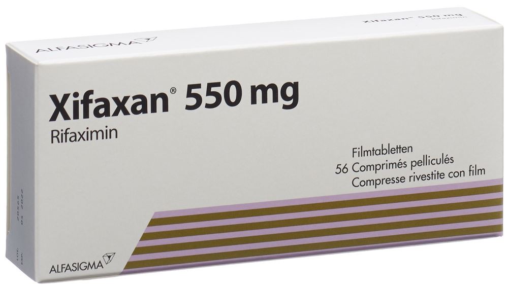 XIFAXAN Filmtabl 550 mg Blist 56 Stk
