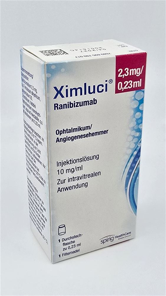 XIMLUCI Inj Lös 2.3 mg/0.23ml mit Filternadel Durchstf 0.23 ml, Hauptbild XIMLUCI Inj Lös 2.3 mg/0.23ml mit Filternadel Durchstf 0.23 ml, Hauptbild
