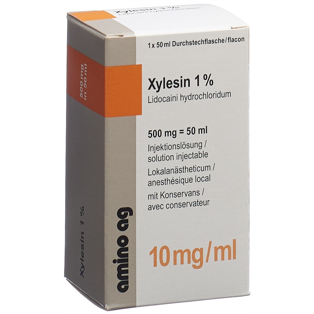 Xylesine Inj Lös 500 mg/50ml mit Konservans Durchstf 50 ml, Hauptbild