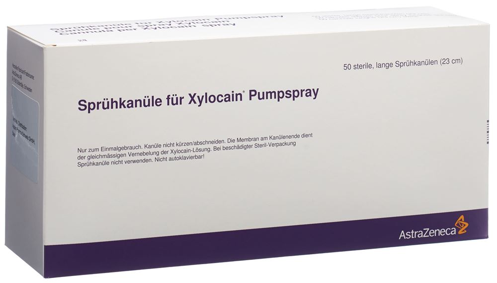 XYLOCAINE canule de nébulisation, image principale