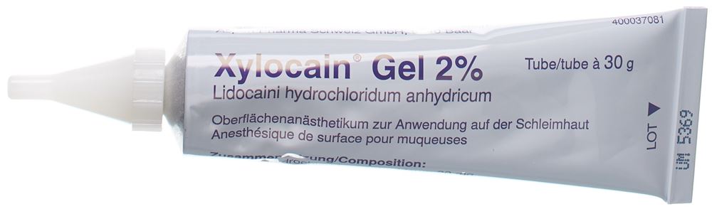XYLOCAINE gel 2 % tb 30 g, image 3 sur 3