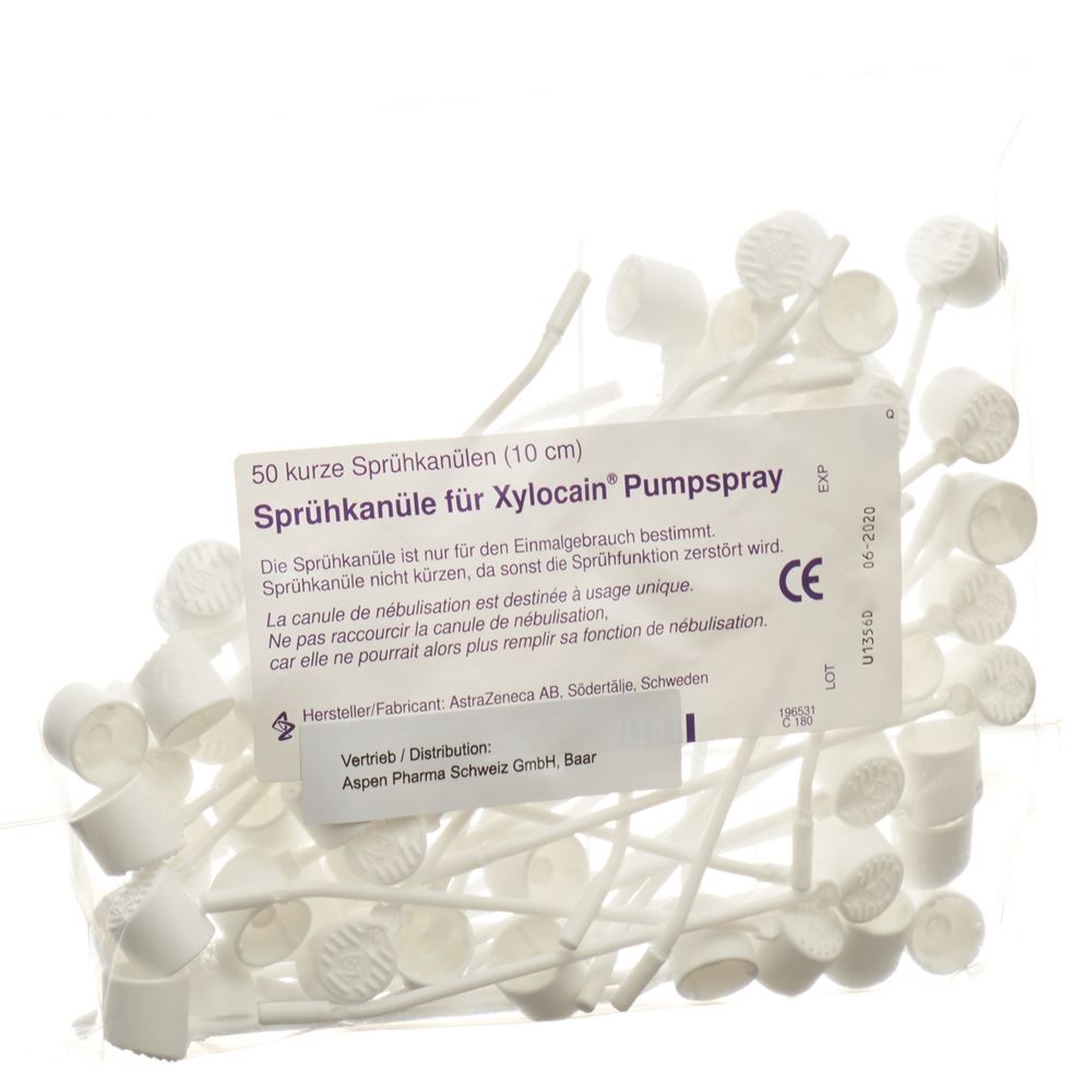 XYLOCAINE Sprühkanüle, Hauptbild