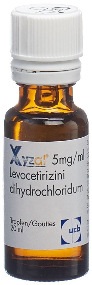 XYZAL gouttes fl 20 ml, image 3 sur 3