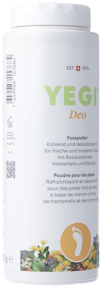 Yegi Poudre pour les pieds