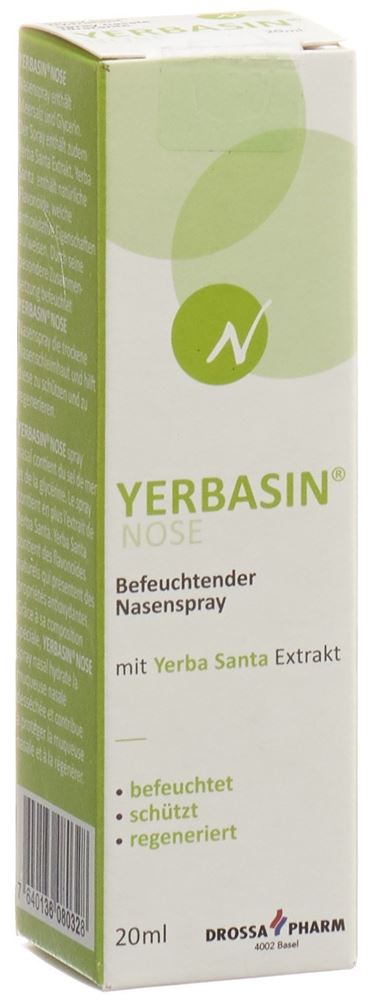 YERBASIN NOSE spray nasal hydratant 20 ml