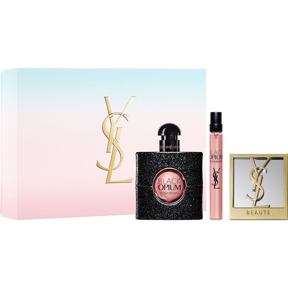 Yves Saint Laurent Black Opium Eau De Parfum 50ml Coffret