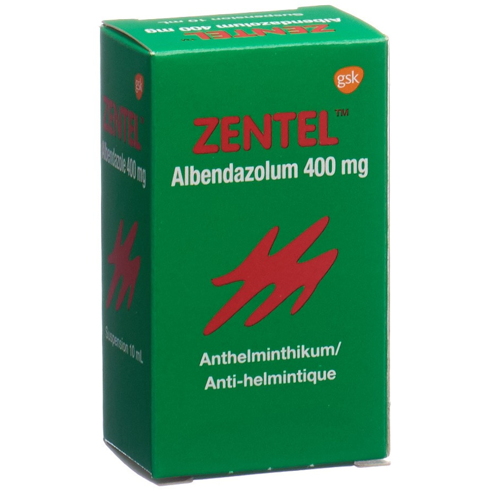 ZENTEL susp fl 10 ml, image principale