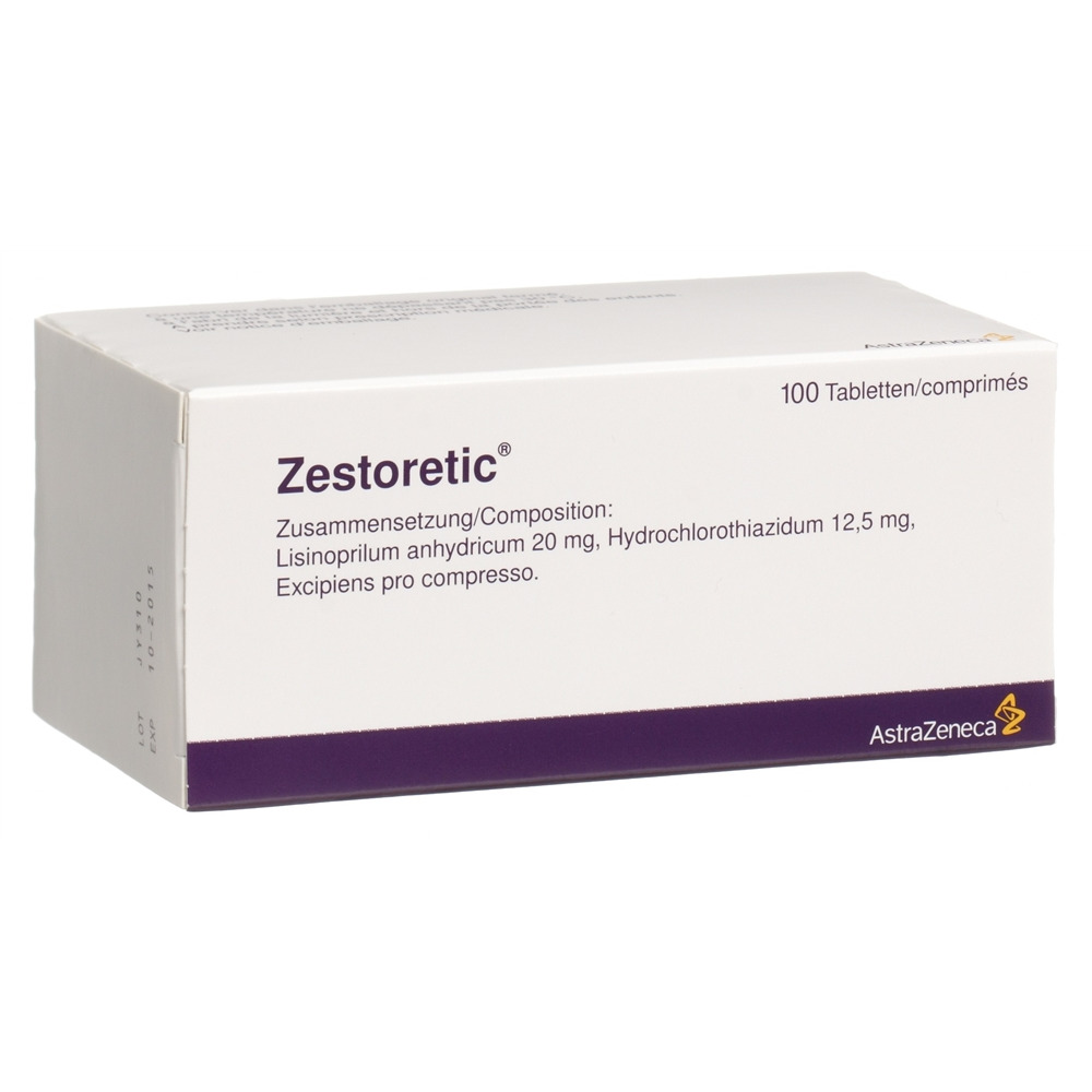 Zestoretic cpr 20/12.5 blist 100 pce