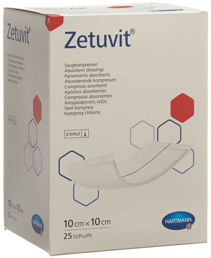 ZETUVIT compresse absorbante