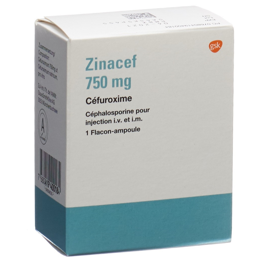 ZINACEF subst sèche 750 mg i.m./i.v. flac 1 pce, image 2 sur 2