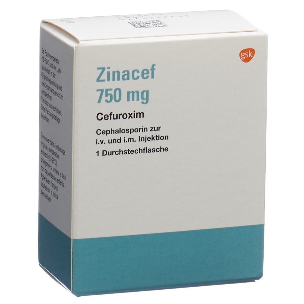 ZINACEF subst sèche 750 mg i.m./i.v. flac 1 pce, image principale