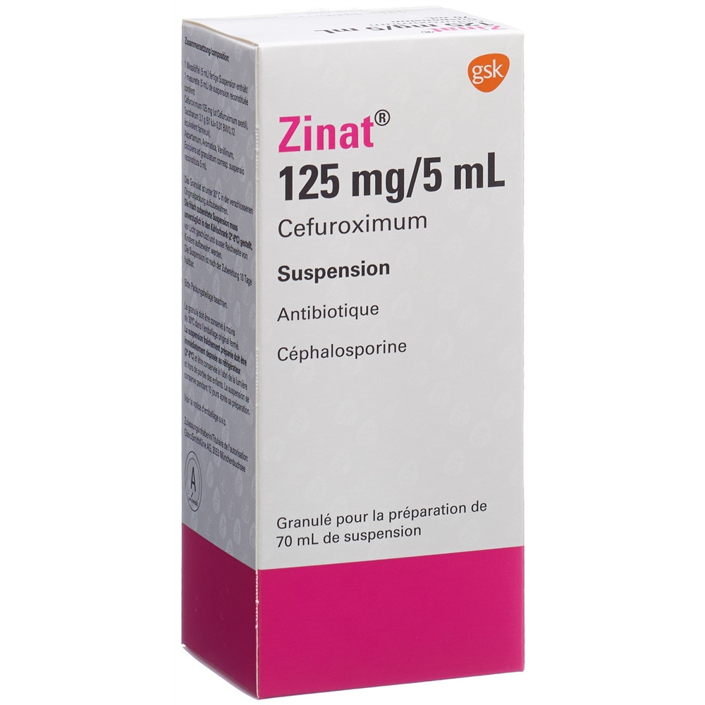 ZINAT Plv 125 mg/5ml zur Herstellung einer Suspension zum Einnehmen Fl 70 ml, Bild 2 von 2