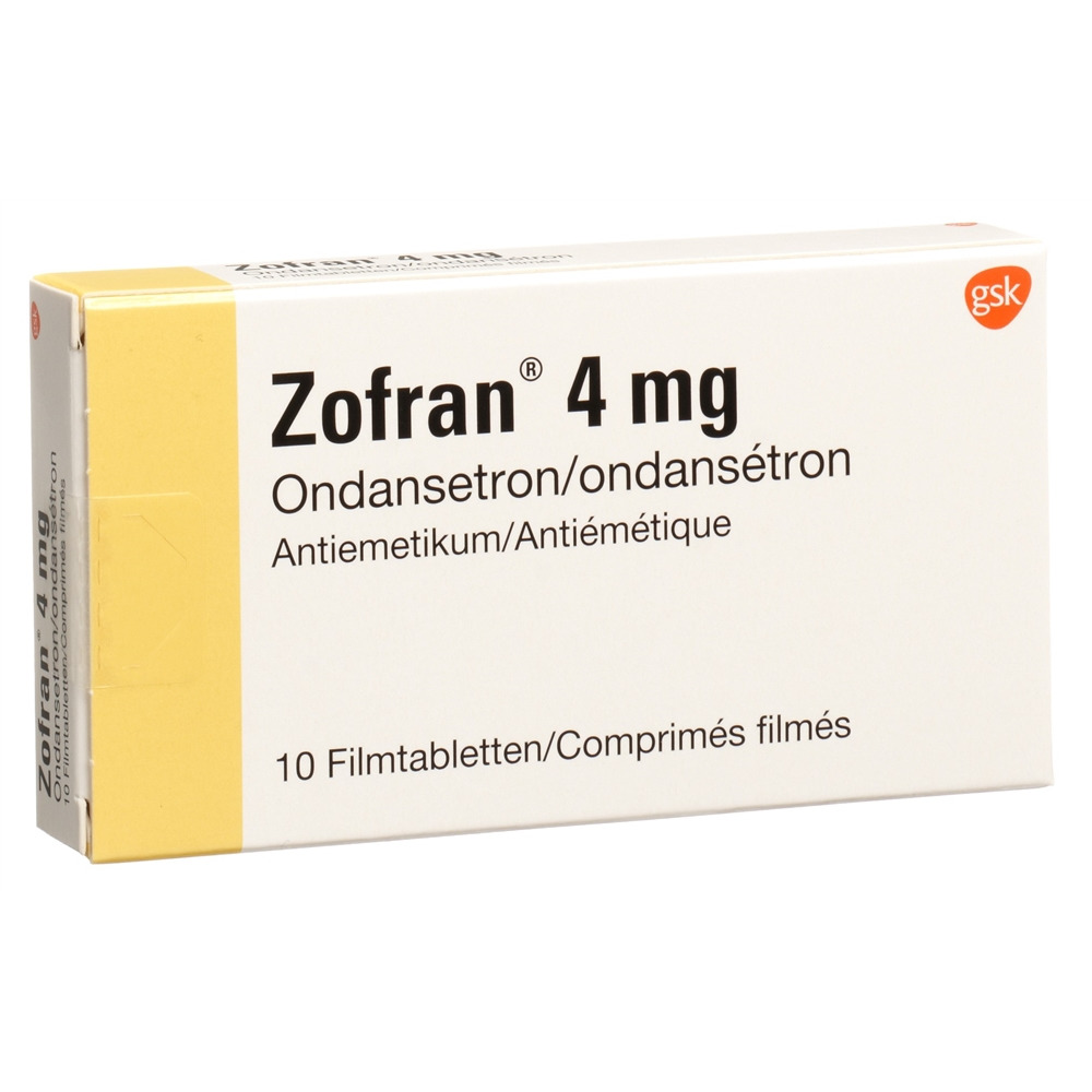 Zofran cpr pell 4 mg blist 10 pce, image principale