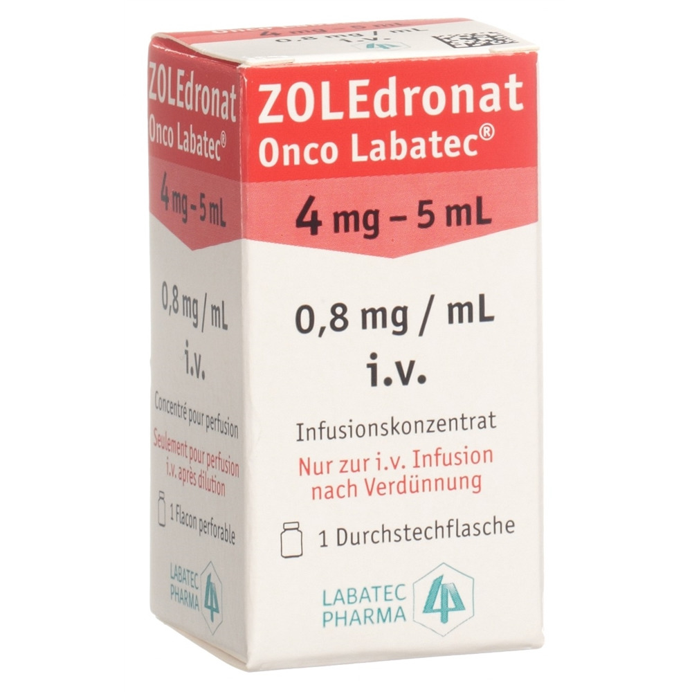 ZOLEDRONATE Onco Labatec 4 mg/5ml, image principale