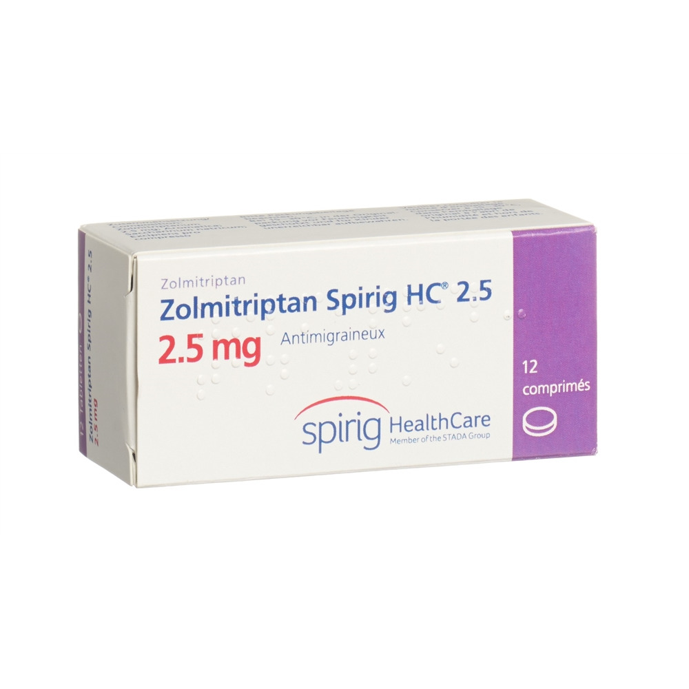 ZOLMITRIPTAN Spirig HC 2.5 mg, Bild 2 von 2