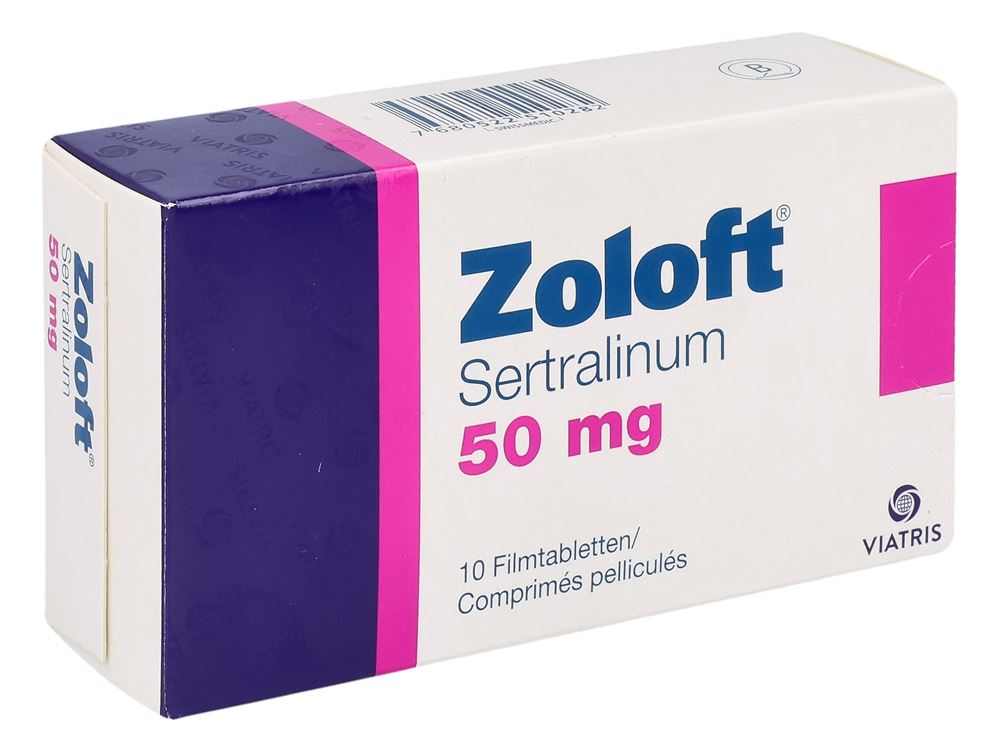 ZOLOFT Filmtabl 50 mg Blist 10 Stk, Hauptbild