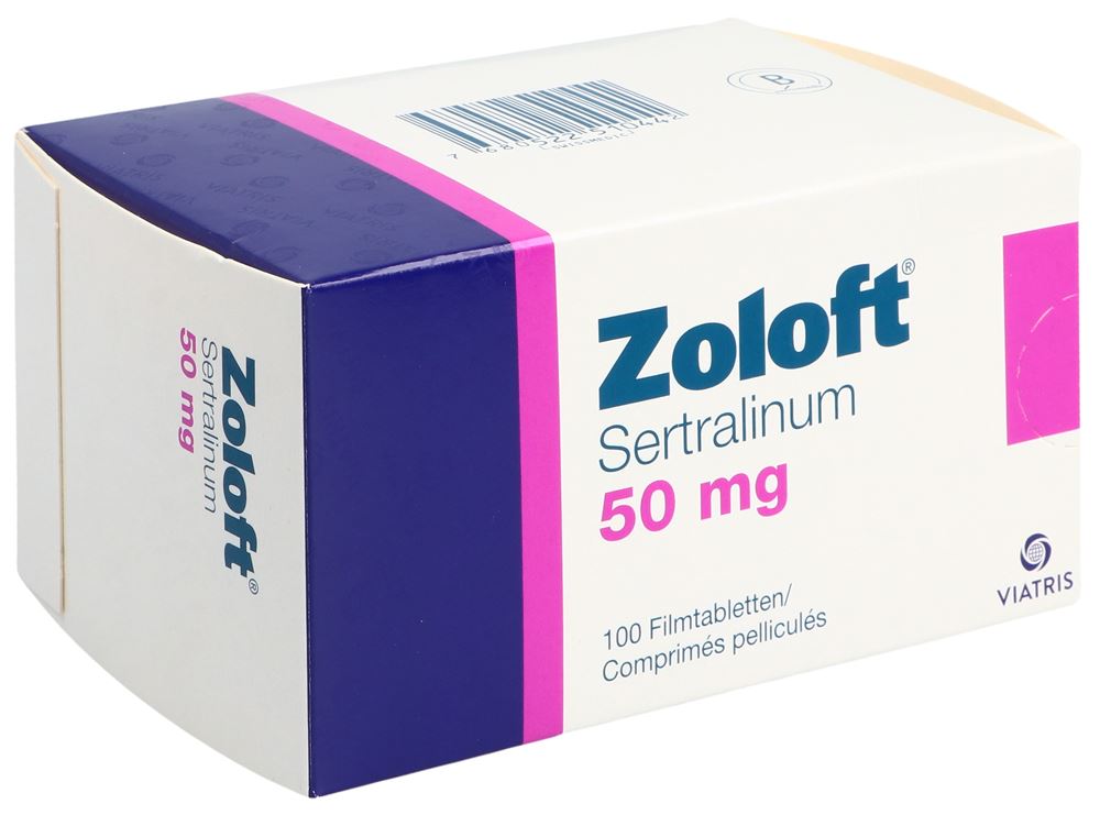 ZOLOFT Filmtabl 50 mg Blist 100 Stk, Hauptbild