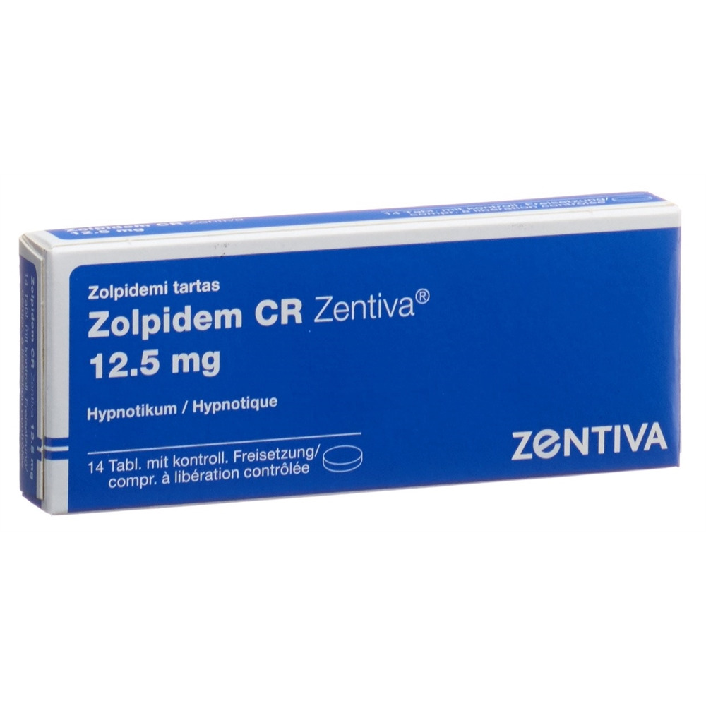 ZOLPIDEM Zentiva 12.5 mg, image principale