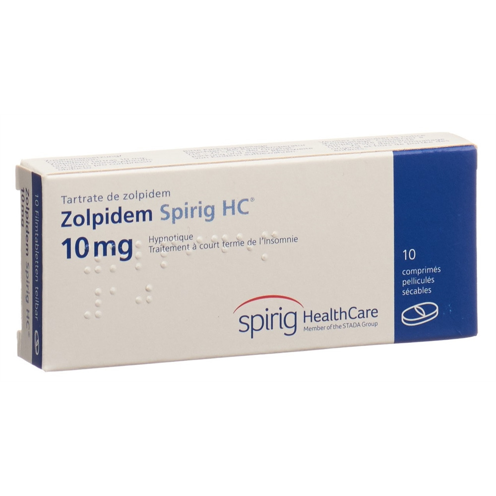 ZOLPIDEM Spirig HC 10 mg, image 2 sur 2