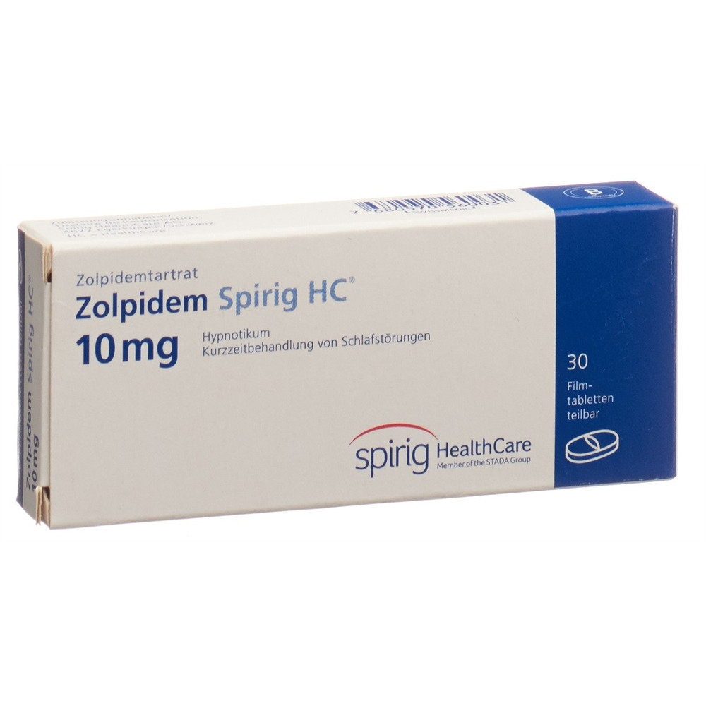 ZOLPIDEM Spirig HC 10 mg, Hauptbild