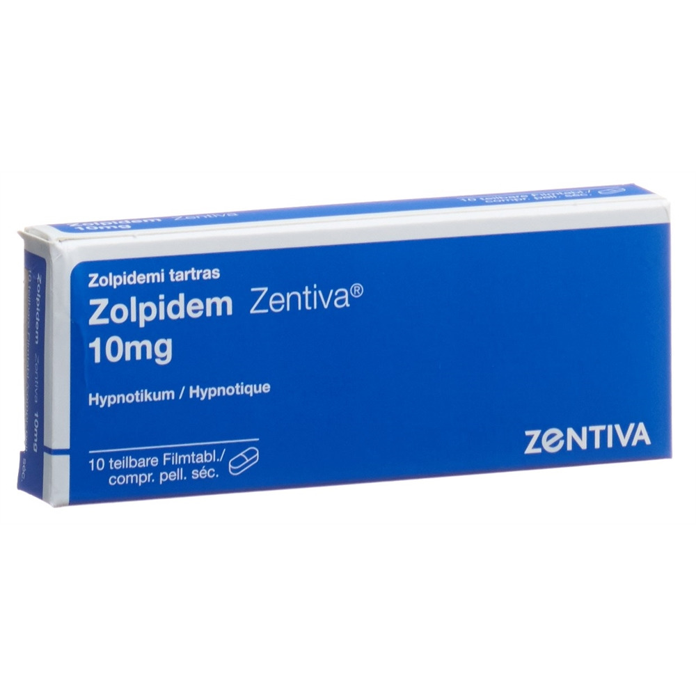 ZOLPIDEM Zentiva 10 mg, Hauptbild