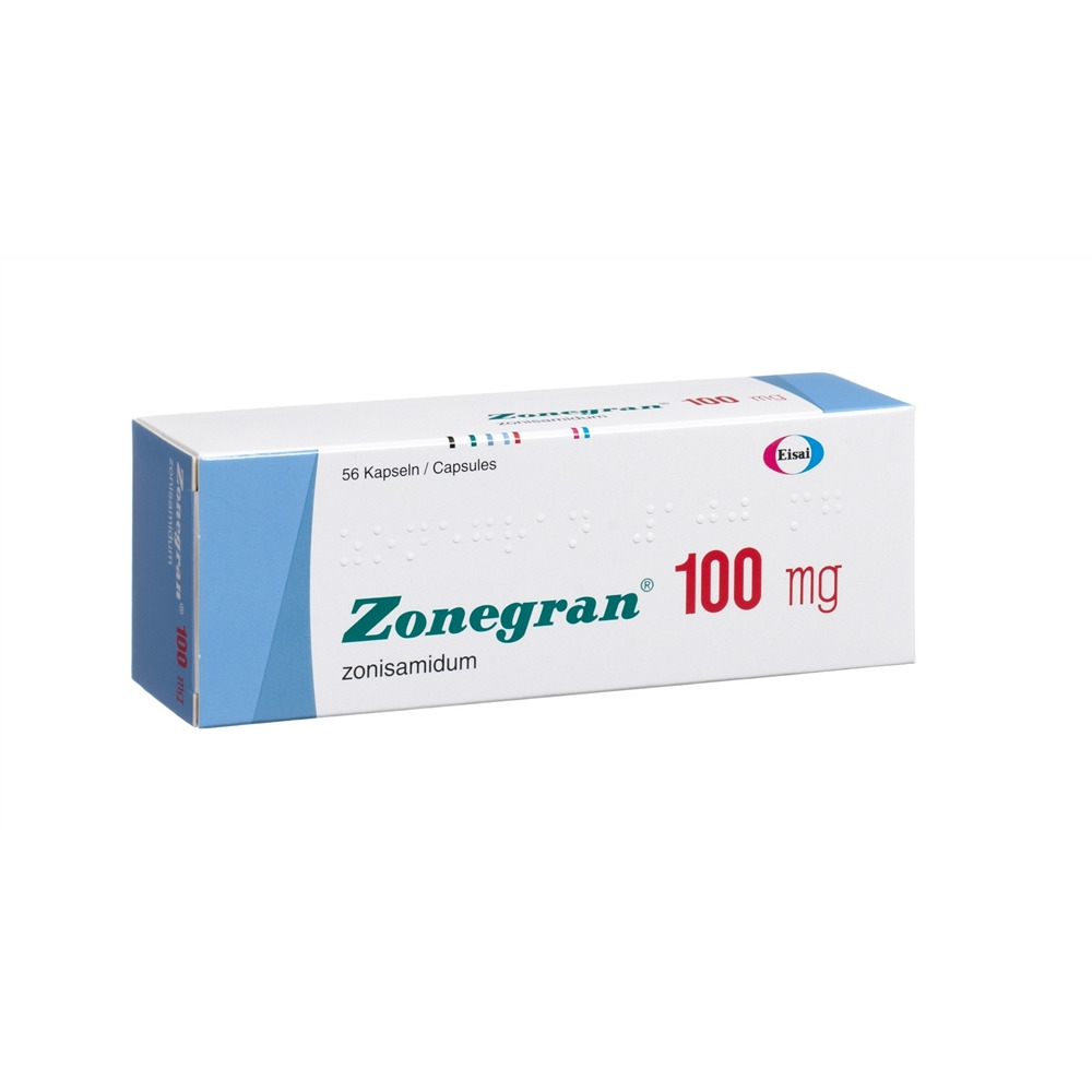 ZONEGRAN caps 100 mg blist 56 pce, image principale