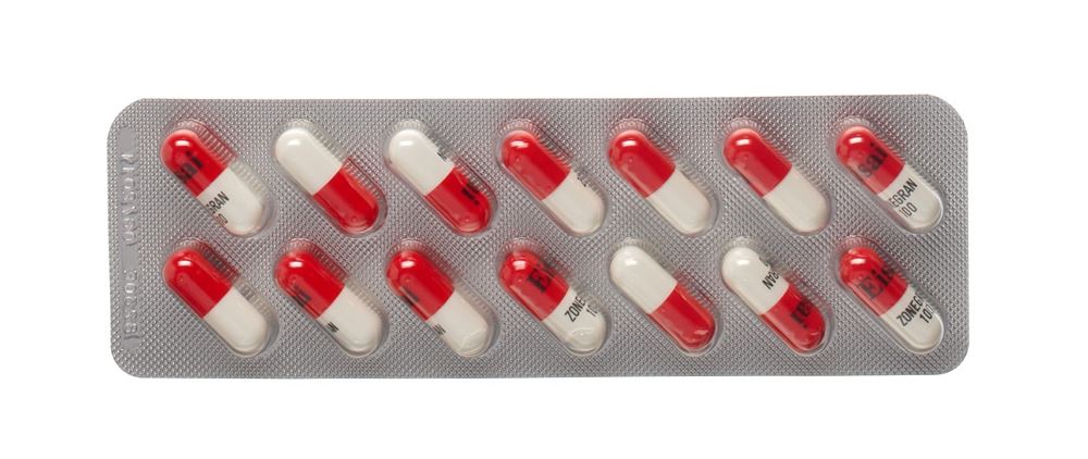 ZONEGRAN Kaps 100 mg Blist 98 Stk, Hauptbild