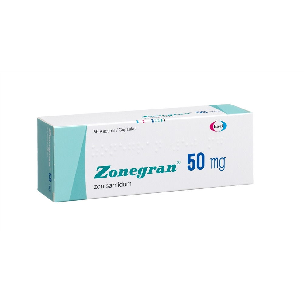 ZONEGRAN Kaps 50 mg Blist 56 Stk, Hauptbild