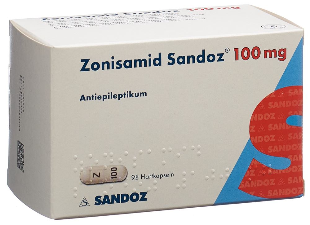 ZONISAMIDE Sandoz 100 mg, Hauptbild