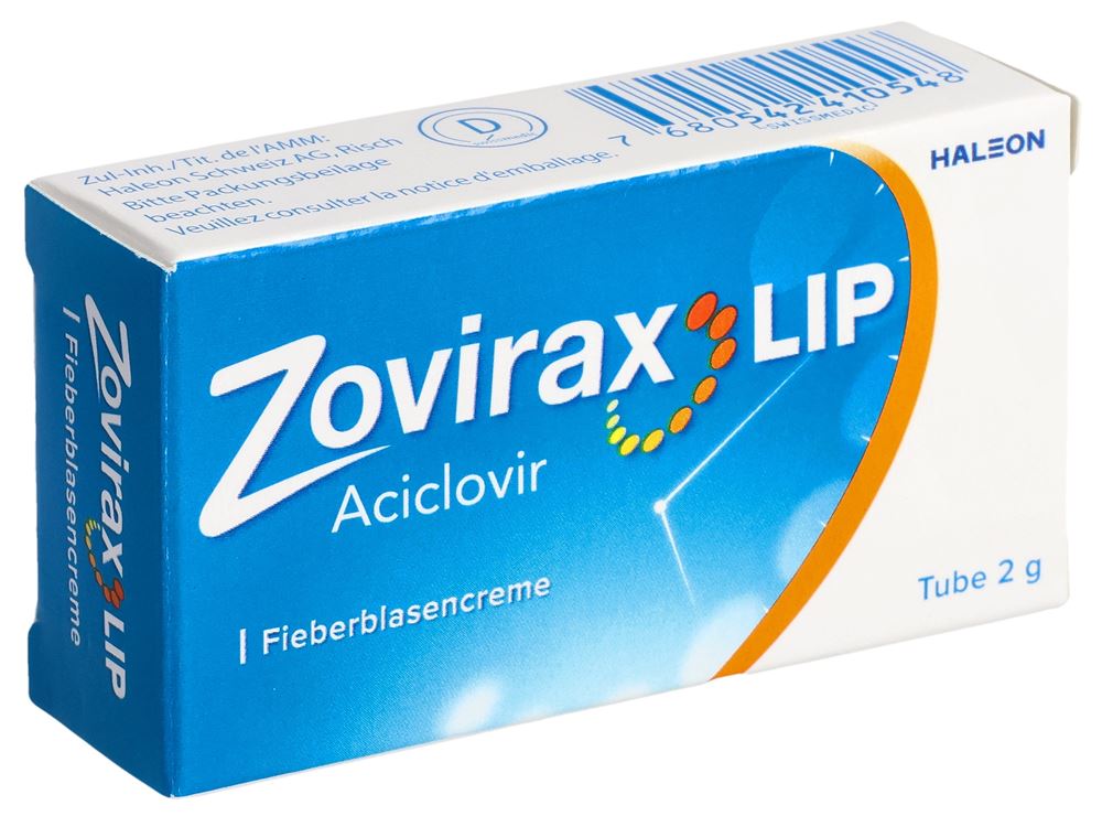 ZOVIRAX crème contre bouton fièvre