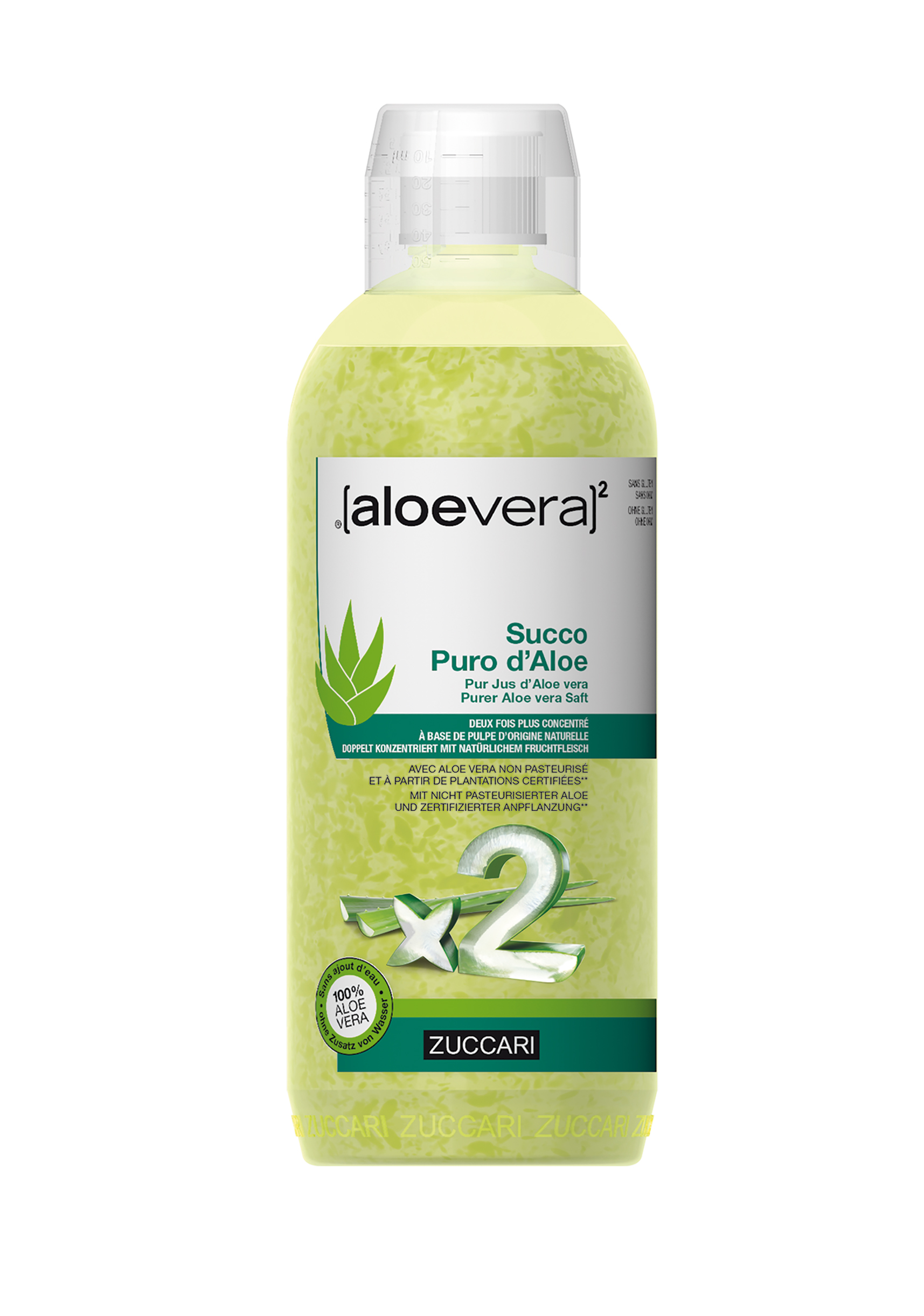 ZUCCARI Aloe Vera Saft, Hauptbild