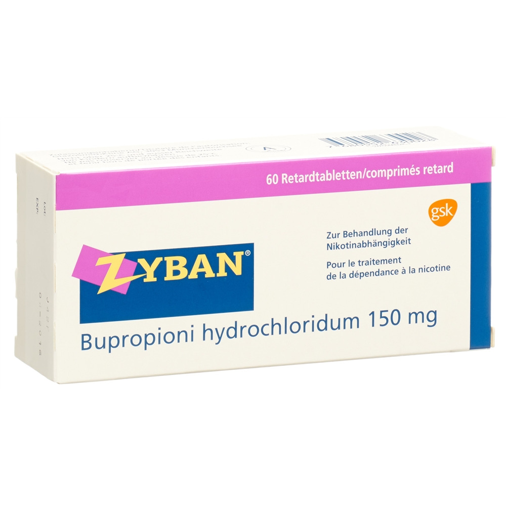 Zyban cpr ret 150 mg blist 60 pce, image principale