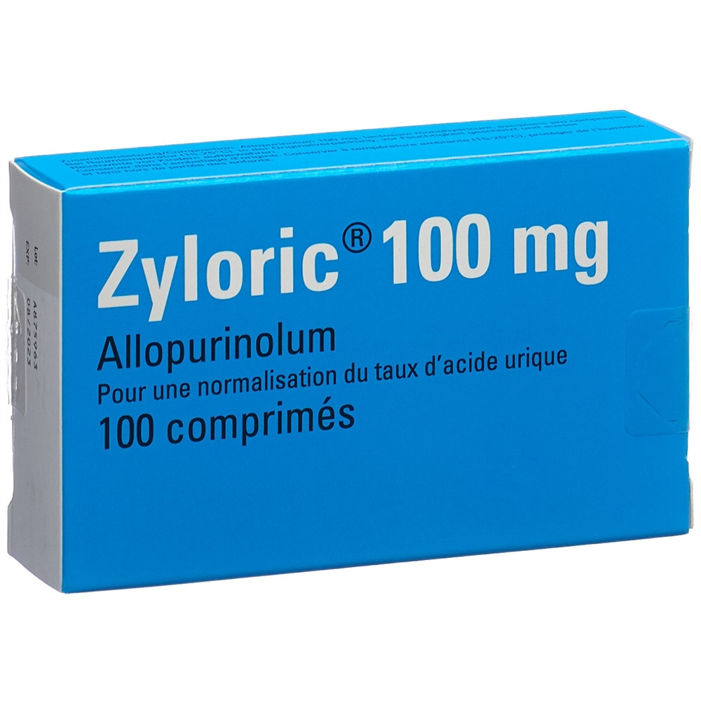 ZYLORIC cpr 100 mg blist 100 pce, image 2 sur 2