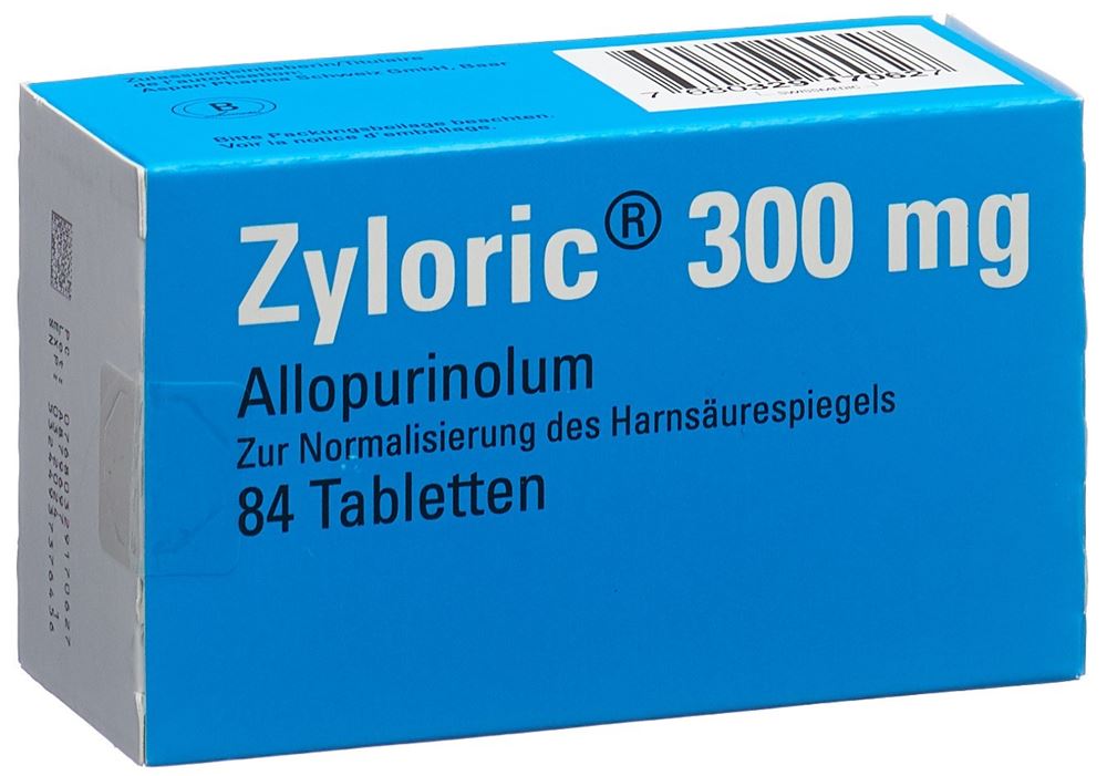ZYLORIC cpr 300 mg blist 84 pce, image principale